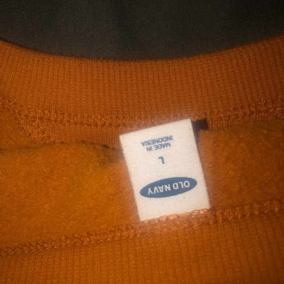 Old Navy Orange Sweater - Picture 2 of 3